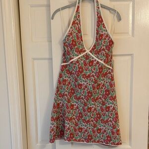 Zara Multicolor Floral Knit dress